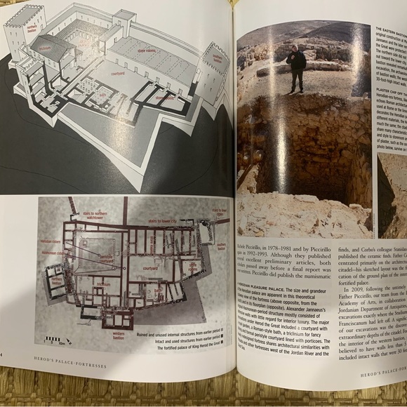 Herod’s Palace-Fortresses special issue magazine 2015 biblical Archaeology - Picture 6 of 9